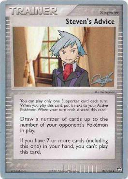 Steven's Advice (83/108) (Bliss Control - Paul Atanassov) [World Championships 2008] | Eastridge Sports Cards & Games