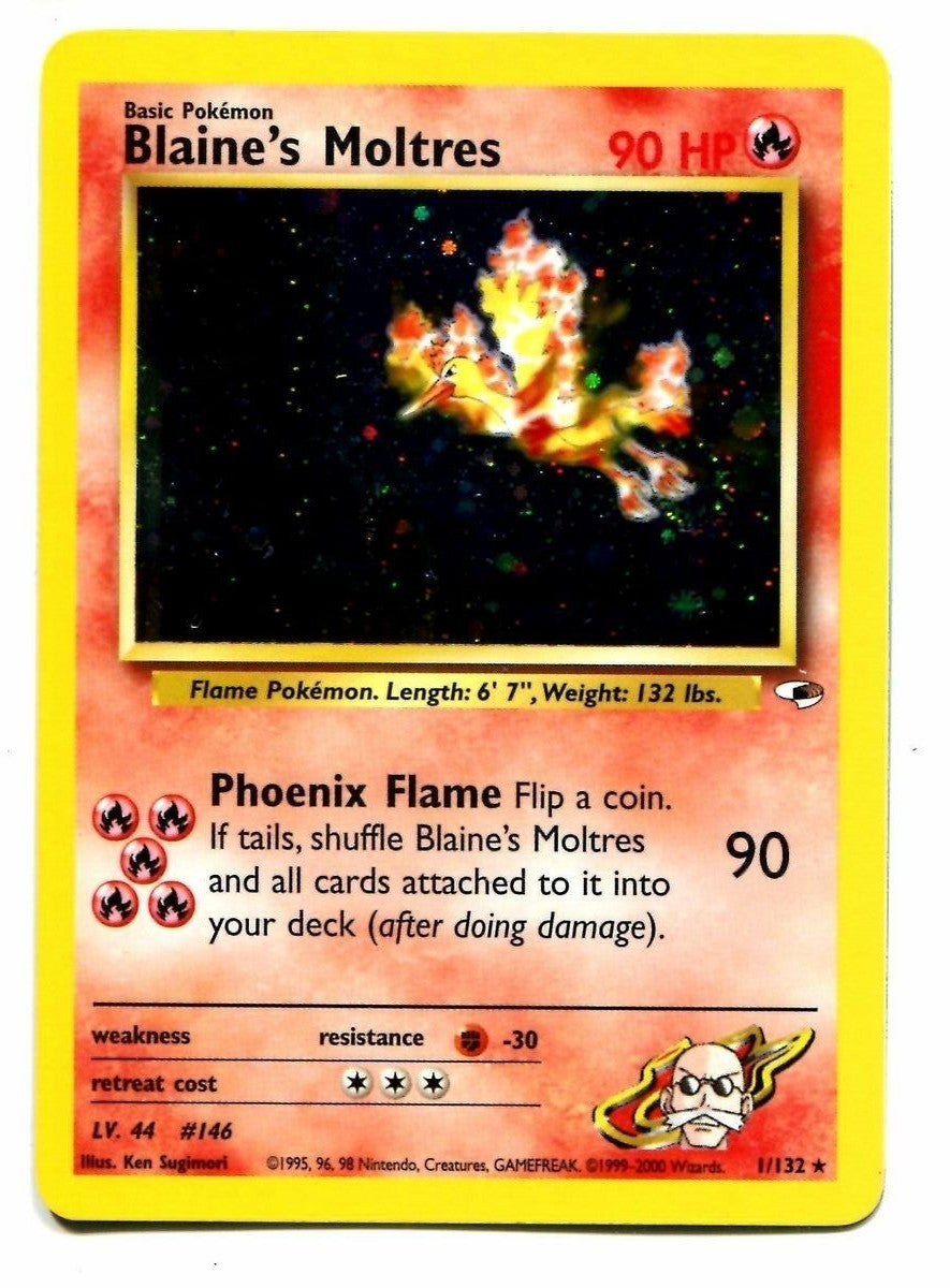 Blaine's Moltres (1/132) [Gym Heroes Unlimited] | Eastridge Sports Cards & Games