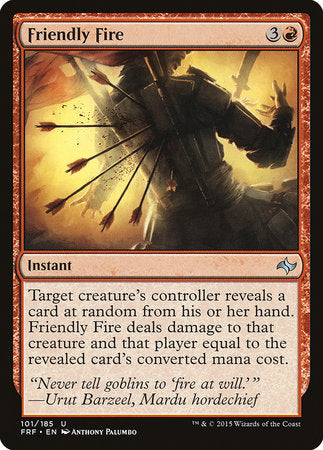Friendly Fire [Fate Reforged] | Eastridge Sports Cards & Games