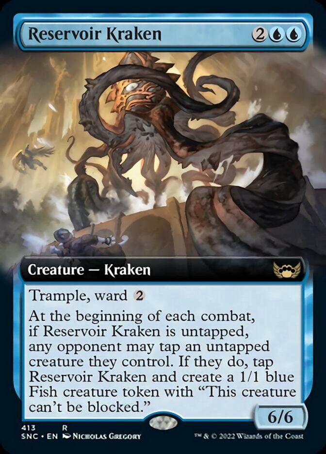 Reservoir Kraken (Extended Art) [Streets of New Capenna] | Eastridge Sports Cards & Games