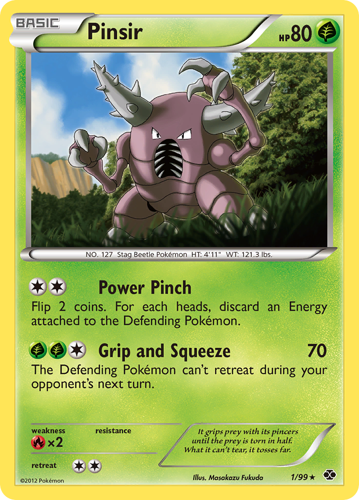 Pinsir (1/99) [Black & White: Next Destinies] | Eastridge Sports Cards & Games