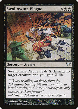 Swallowing Plague [Champions of Kamigawa] | Eastridge Sports Cards & Games