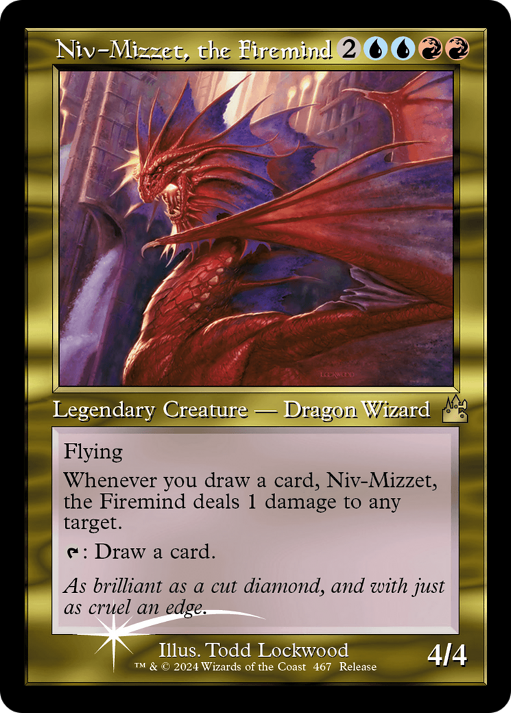 Niv-Mizzet, the Firemind (Retro Frame) [Ravnica Remastered] | Eastridge Sports Cards & Games