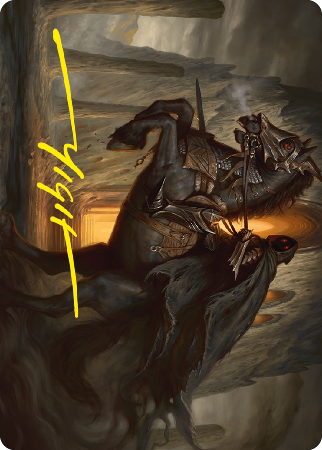 Nazgul Art Card (Gold-Stamped Signature) [The Lord of the Rings: Tales of Middle-earth Art Series] | Eastridge Sports Cards & Games