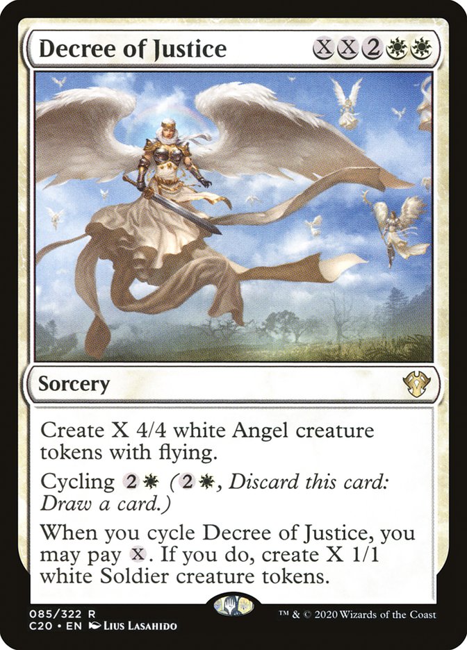 Decree of Justice [Commander 2020] | Eastridge Sports Cards & Games