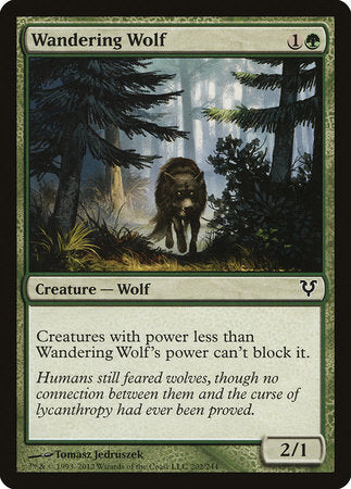 Wandering Wolf [Avacyn Restored] | Eastridge Sports Cards & Games