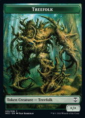 Treefolk // Spider Double-sided Token [Streets of New Capenna Commander Tokens] | Eastridge Sports Cards & Games