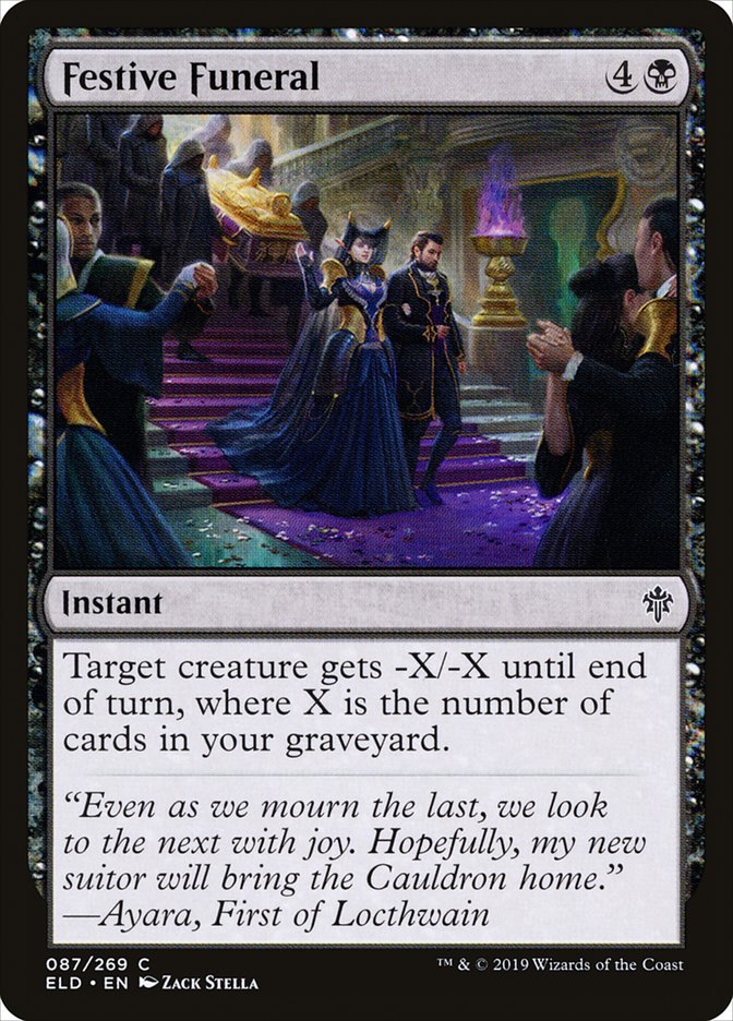 Festive Funeral [Throne of Eldraine] | Eastridge Sports Cards & Games