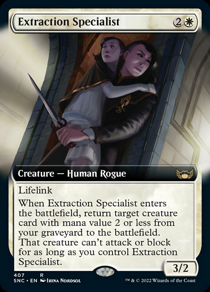Extraction Specialist (Extended Art) [Streets of New Capenna] | Eastridge Sports Cards & Games