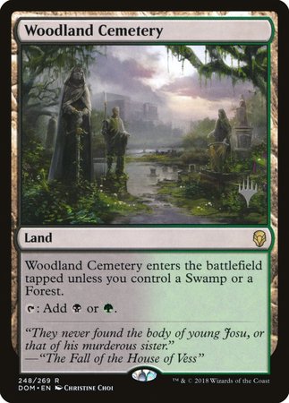 Woodland Cemetery [Dominaria Promos] | Eastridge Sports Cards & Games