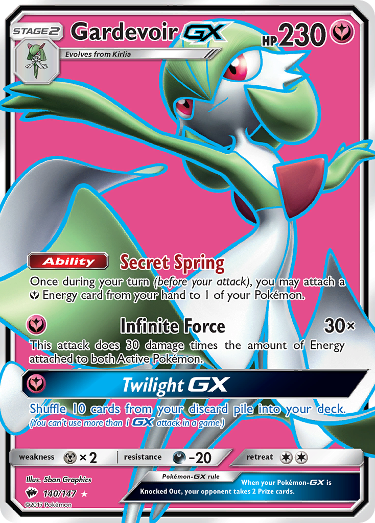 Gardevoir GX (140/147) [Sun & Moon: Burning Shadows] | Eastridge Sports Cards & Games