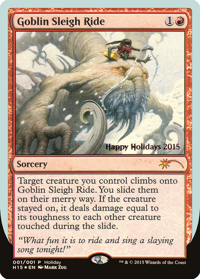 Goblin Sleigh Ride [Happy Holidays] | Eastridge Sports Cards & Games