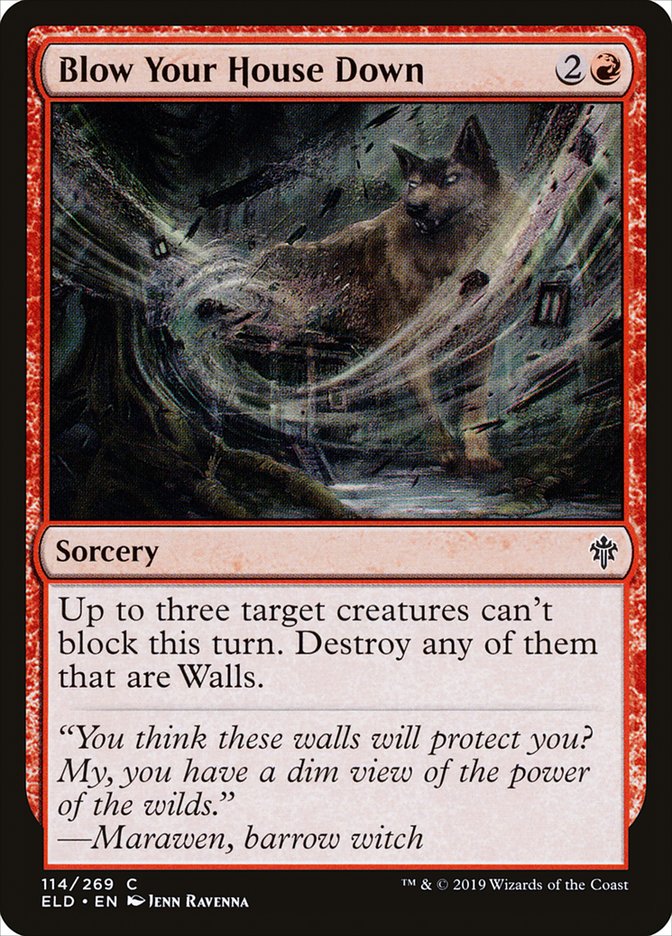 Blow Your House Down [Throne of Eldraine] | Eastridge Sports Cards & Games