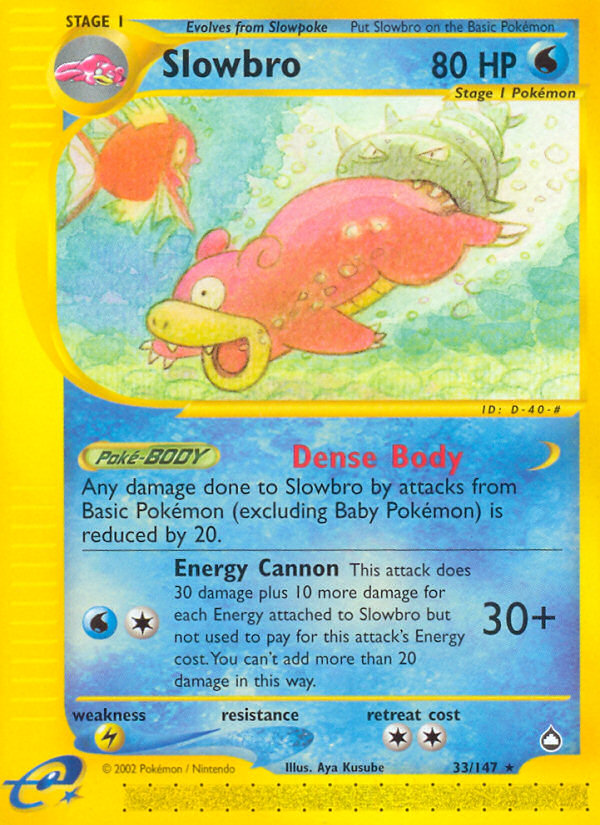 Slowbro (33/147) [Aquapolis] | Eastridge Sports Cards & Games