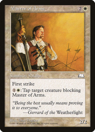 Master of Arms [Weatherlight] | Eastridge Sports Cards & Games