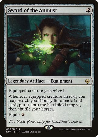 Sword of the Animist [Archenemy: Nicol Bolas] | Eastridge Sports Cards & Games