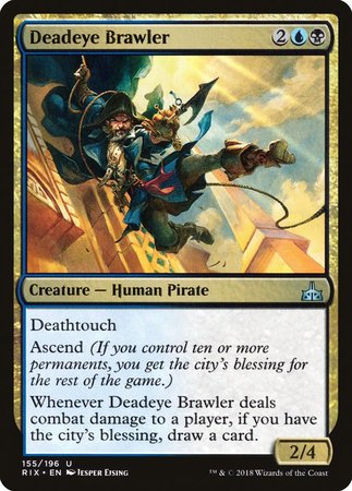 Deadeye Brawler [Rivals of Ixalan] | Eastridge Sports Cards & Games