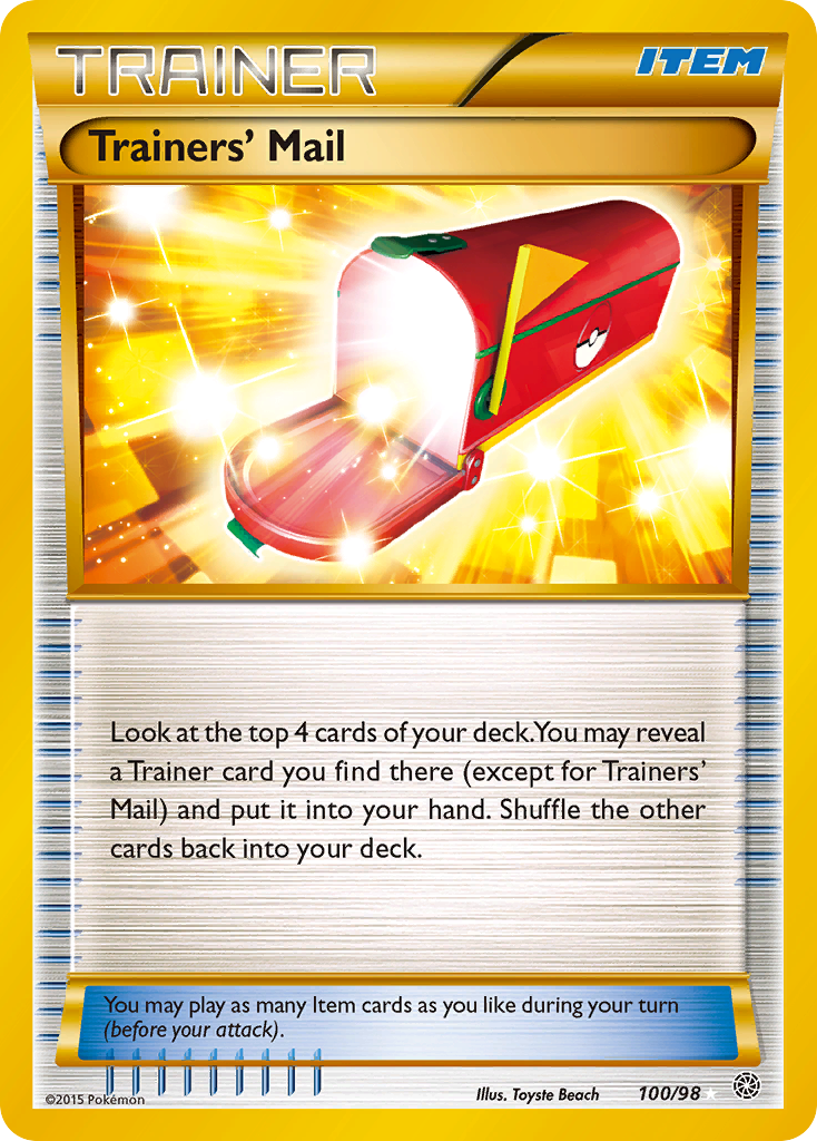 Trainers' Mail (100/98) [XY: Ancient Origins] | Eastridge Sports Cards & Games