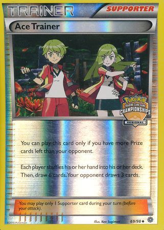 Ace Trainer (69/98) (Regional Championship Promo) [XY: Ancient Origins] | Eastridge Sports Cards & Games