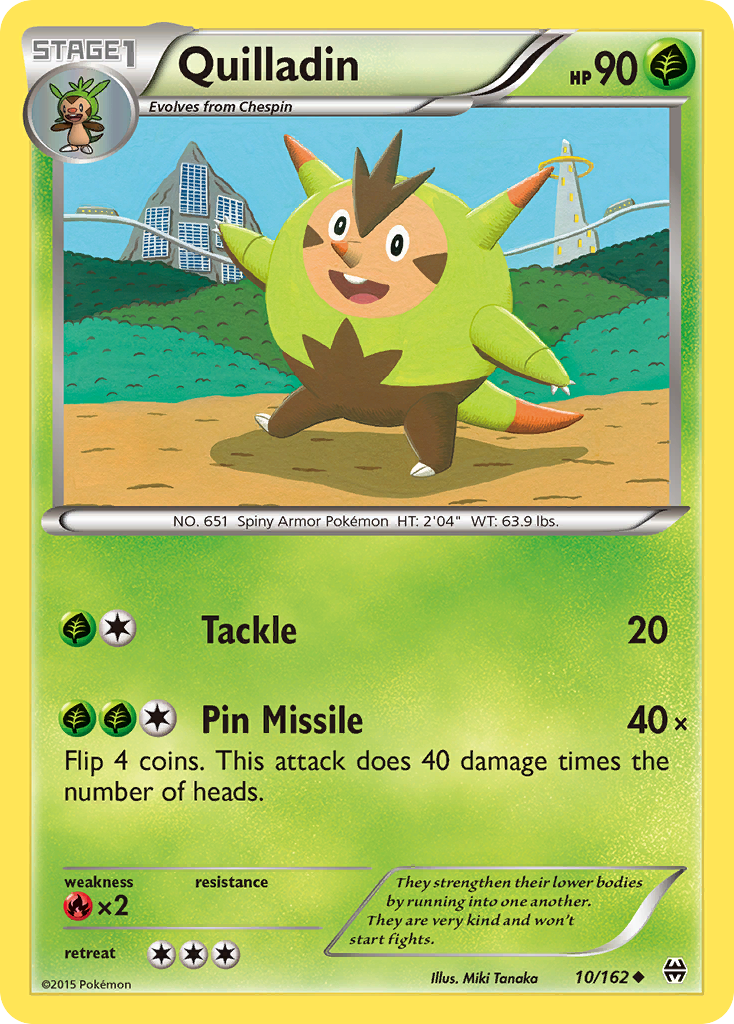 Quilladin (10/162) [XY: BREAKthrough] | Eastridge Sports Cards & Games