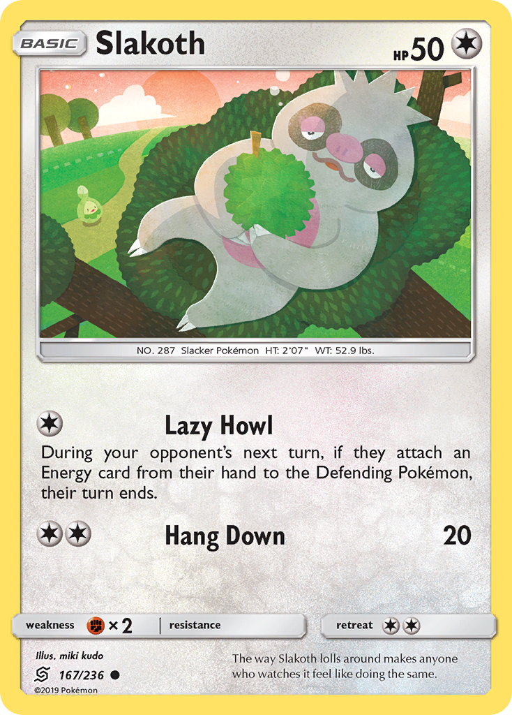 Slakoth (167/236) [Sun & Moon: Unified Minds] | Eastridge Sports Cards & Games