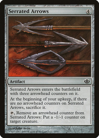 Serrated Arrows [Duel Decks: Garruk vs. Liliana] | Eastridge Sports Cards & Games
