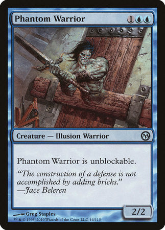 Phantom Warrior [Duels of the Planeswalkers] | Eastridge Sports Cards & Games