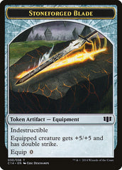 Stoneforged Blade // Germ Double-sided Token [Commander 2014 Tokens] | Eastridge Sports Cards & Games