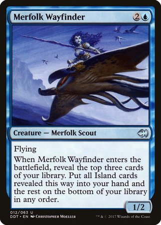 Merfolk Wayfinder [Duel Decks: Merfolk vs. Goblins] | Eastridge Sports Cards & Games