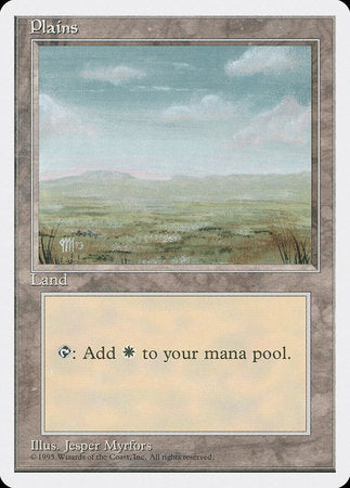 Plains (C) [Fourth Edition] | Eastridge Sports Cards & Games