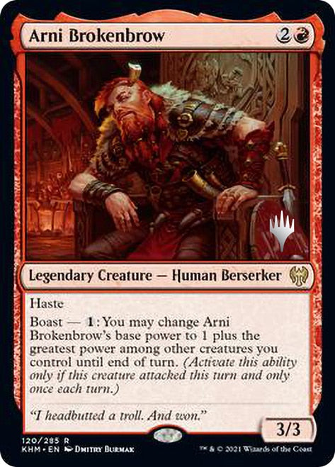 Arni Brokenbrow [Kaldheim Promo Pack] | Eastridge Sports Cards & Games