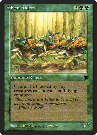 Elven Riders [Legends] | Eastridge Sports Cards & Games