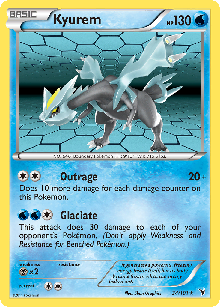 Kyurem (34/101) [Black & White: Noble Victories] | Eastridge Sports Cards & Games