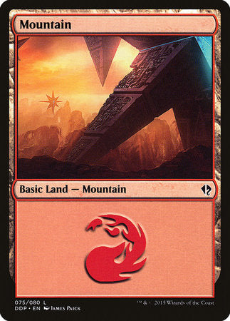 Mountain (75) [Duel Decks: Zendikar vs. Eldrazi] | Eastridge Sports Cards & Games