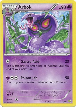 Arbok (3/30) [XY: Trainer Kit - Noivern] | Eastridge Sports Cards & Games