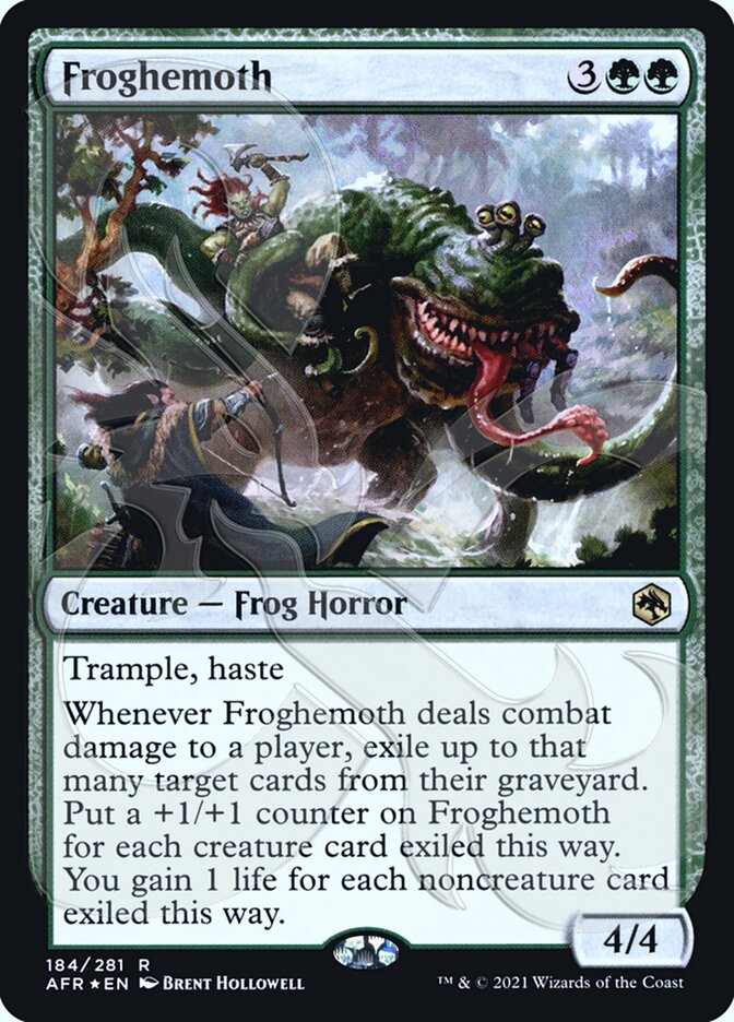 Froghemoth (Ampersand Promo) [Dungeons & Dragons: Adventures in the Forgotten Realms Promos] | Eastridge Sports Cards & Games