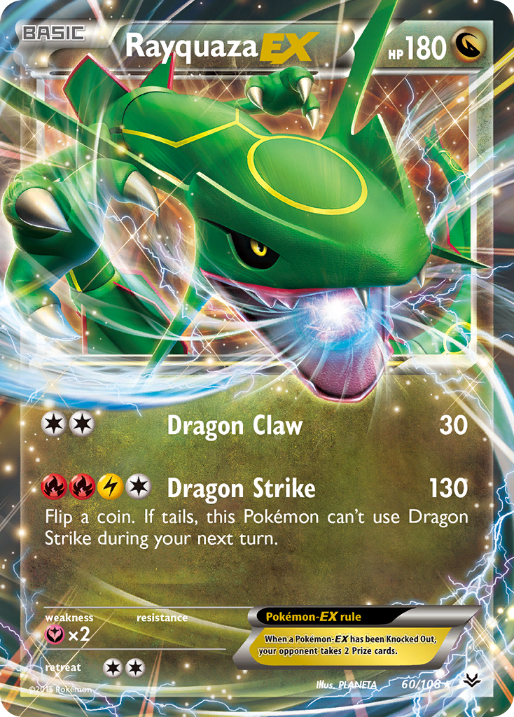 Rayquaza EX (60/108) [XY: Roaring Skies] | Eastridge Sports Cards & Games