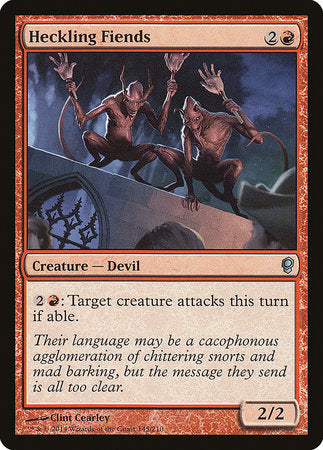 Heckling Fiends [Conspiracy] | Eastridge Sports Cards & Games