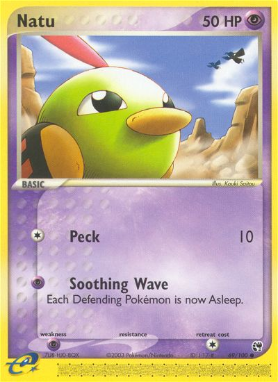 Natu (69/100) [EX: Sandstorm] | Eastridge Sports Cards & Games