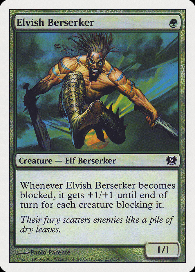 Elvish Berserker [Ninth Edition] | Eastridge Sports Cards & Games