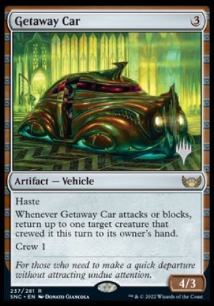 Getaway Car (Promo Pack) [Streets of New Capenna Promos] | Eastridge Sports Cards & Games