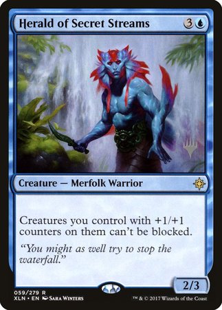 Herald of Secret Streams [Ixalan Promos] | Eastridge Sports Cards & Games