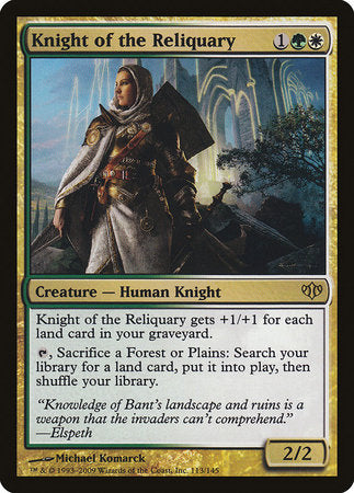 Knight of the Reliquary [Conflux] | Eastridge Sports Cards & Games