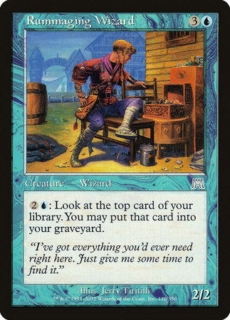 Rummaging Wizard [Onslaught] | Eastridge Sports Cards & Games