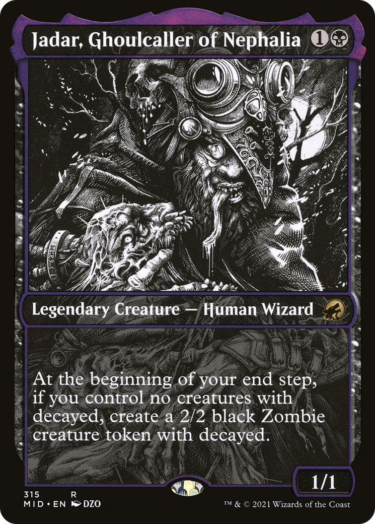 Jadar, Ghoulcaller of Nephalia (Showcase Eternal Night) [Innistrad: Midnight Hunt] | Eastridge Sports Cards & Games