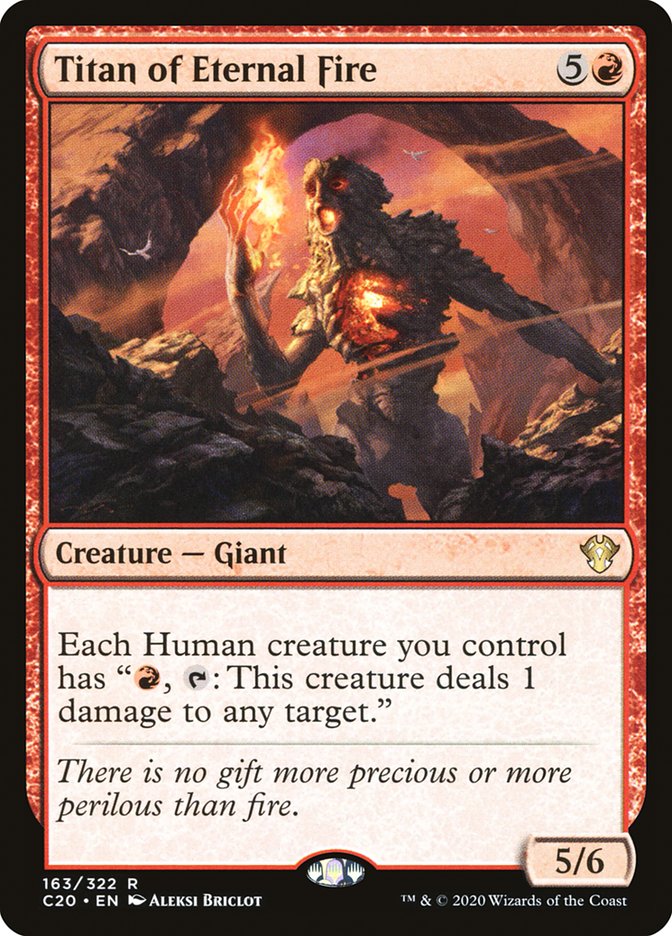 Titan of Eternal Fire [Commander 2020] | Eastridge Sports Cards & Games