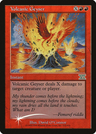 Volcanic Geyser [Friday Night Magic 2000] | Eastridge Sports Cards & Games