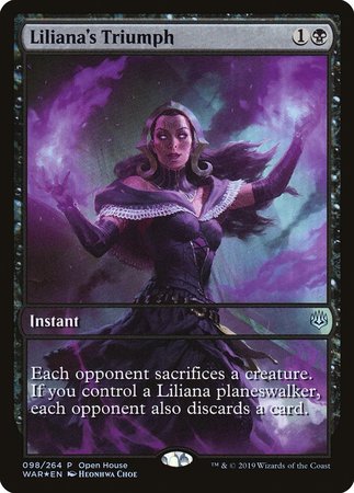 Liliana's Triumph [War of the Spark Promos] | Eastridge Sports Cards & Games