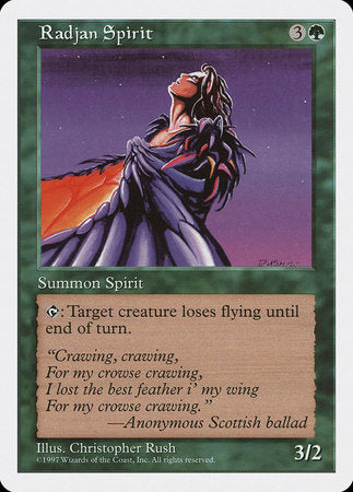 Radjan Spirit [Fifth Edition] | Eastridge Sports Cards & Games