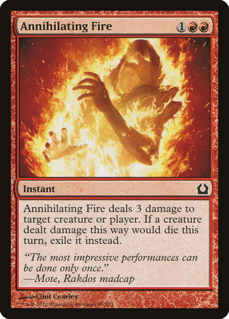 Annihilating Fire [Return to Ravnica] | Eastridge Sports Cards & Games